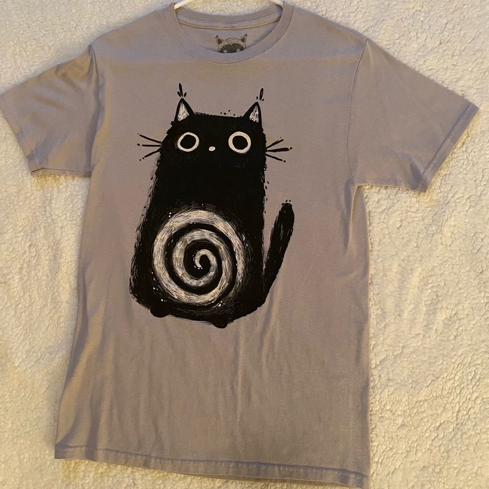 Cat print shirt